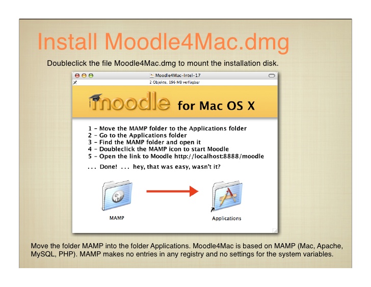 Moodle For Mac